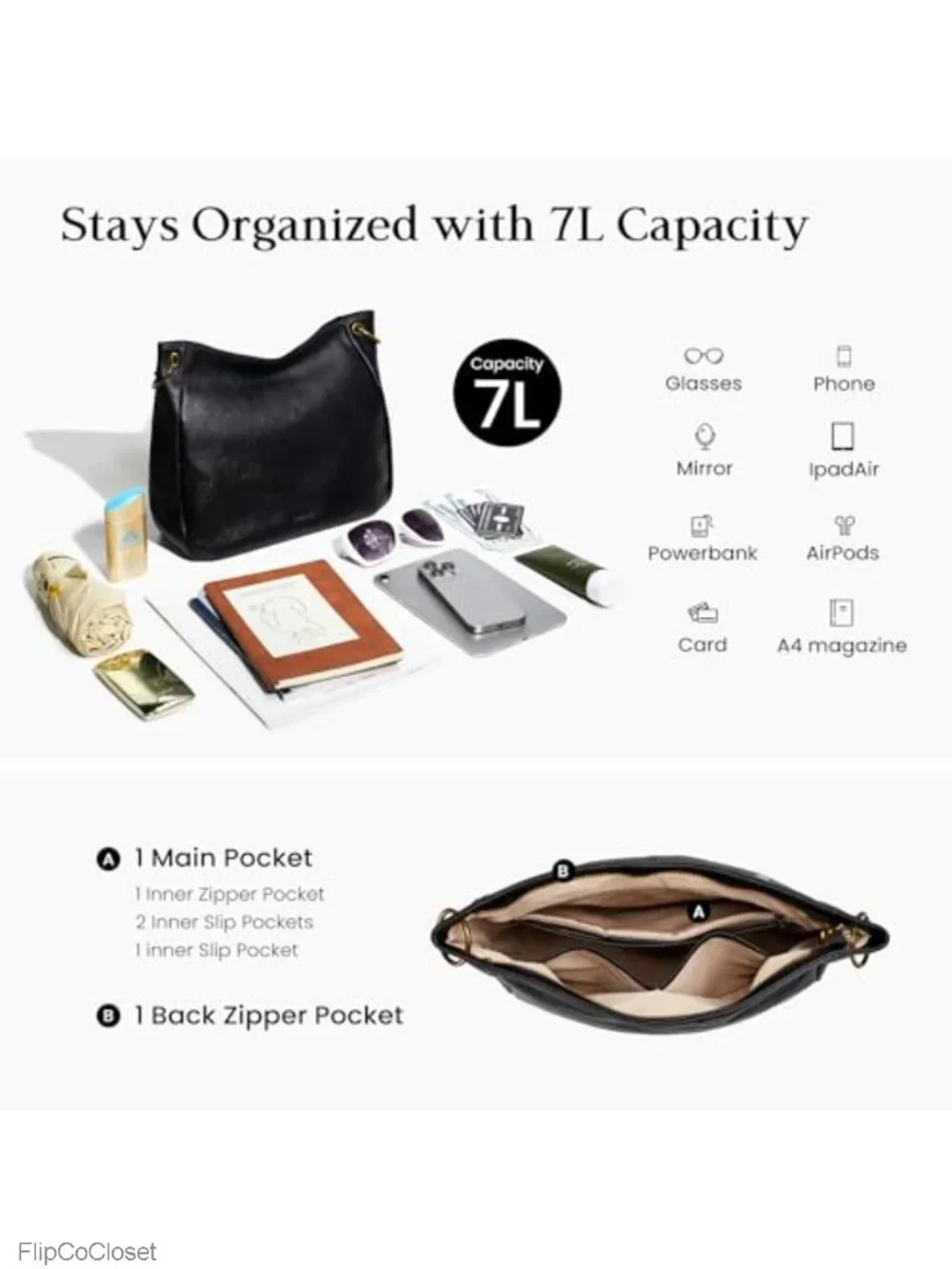 Genuine Leather Hobo Crossbody Bags for Women Vintage Leather Purses Soft